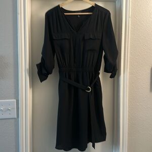 Black Mossimo dress with belt